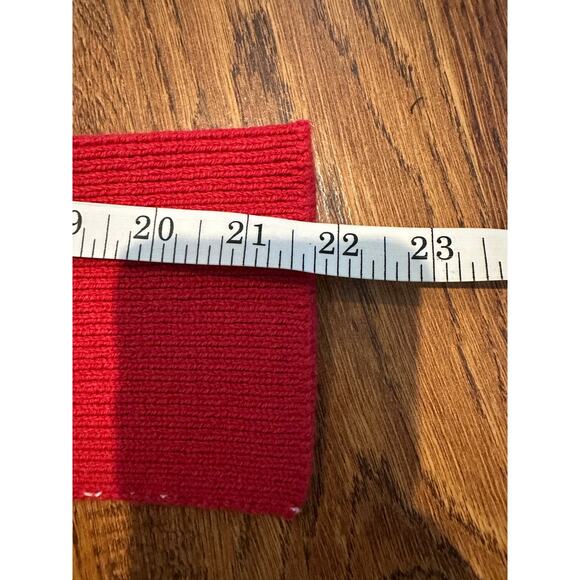 Free People Women’s Easy Street Crop Sweater Red Size XL – NWT Chunky Knit - Picture 11 of 11